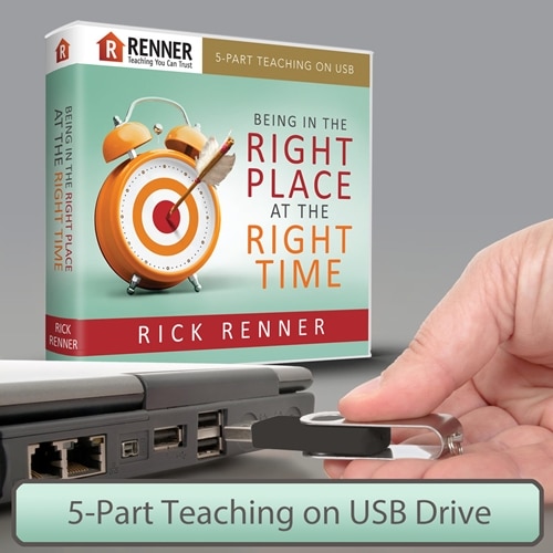 being in the right place at the right time being in the right place at the right time