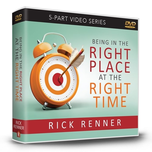 being in the right place at the right time being in the right place at the right time